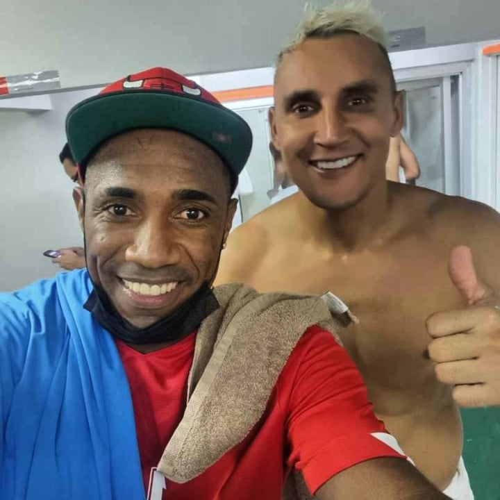 tejada con keylor navas