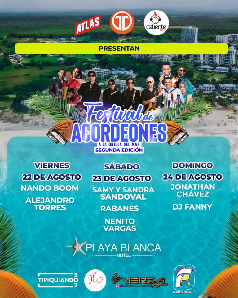 playa blanca festival de acordeones